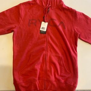 RVCA zip up sweatshirt